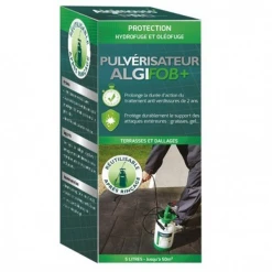 Produit Hydrofuge Et Imperméabilisant Pulvérisateur Algimouss Avec Imperméabilisant Algifob+ Dallage - 5L -Chimiqui Boutique algifob 2