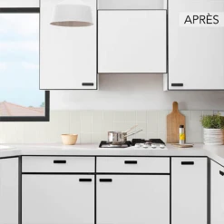 Peinture Pour Cuisine Et Salle De Bain Peinture Rénovation Perfection Cuisine V33 Blanc Mat Velouté Pot 2L -Chimiqui Boutique blanc mat v33