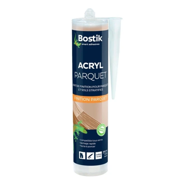 Bostik Colles à Bois Mastic Acrylique Finition Parquets Sols Stratifiés Chêne Clair 300ml 1 Bostik Colles à Bois Mastic Acrylique Finition Parquets Sols Stratifiés Chêne Clair 300ml