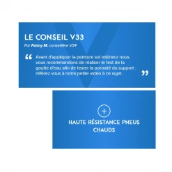 Peinture Sol Garage Trafic Extrême V33 Terre D'Ombre Satin 0,5L -Chimiqui Boutique conseil v33