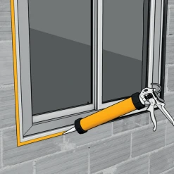 Mastic Acrylique Mastic Silicone Neutre Menuiseries SikaSeal 109 Transparent 300 Ml -Chimiqui Boutique joint calfeutrement sika 10