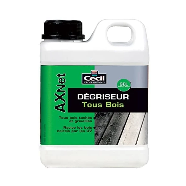 Traitement Du Bois Nettoyant Dégriseur Tous Bois Extérieurs AXNet Cecil Bidon De 5L 2 Traitement Du Bois Nettoyant Dégriseur Tous Bois Extérieurs AXNet Cecil Bidon De 5L â Image 2