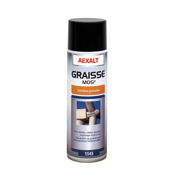 Lubrifiants: Graisse, Huile,.. Graisse Mos2 Spécial Extrême Pression Aérosol 650 Ml : Aexalt 1561 1 Lubrifiants: Graisse, Huile,.. Graisse Mos2 Spécial Extrême Pression Aérosol 650 Ml : Aexalt 1561