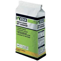 Enduits Enduit Bande Et Lissage EDIA Pour Murs Intérieurs 5 Kg ENDLISEDIA05 -Chimiqui Boutique p231086 pic