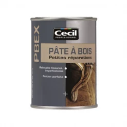 V33 Mastic Et Préparation Support Pâte Bois Petites Réparations Intérieures PBEX Cecil Naturel 250gr -Chimiqui Boutique pate a bois pbex naturel