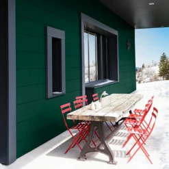 Peinture Exterieure Bois Peinture Bois Extérieurs V33 Climats Extrêmes Vert Basque Satin 2L