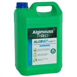 Algimouss Nettoyant Façade Nettoyant Décrassant Façades Alginet Flash - Prêt à L'emploi - Bidon De 10 Litres