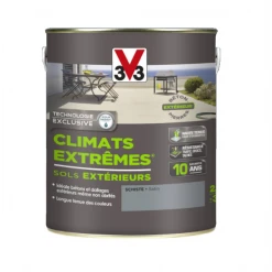 Peinture Sol Climats Extrêmes Satin Schiste 500 Ml V33 106741