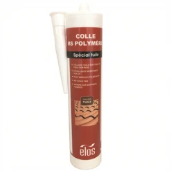 Mastic Pu Mastic Colle MS Polymère Elos Spécial Tuiles Cartouche 290 ML